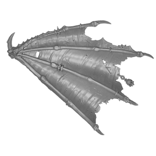 Warhammer AoS/40K Bitz: Chaos - Dämonenprinz - Torso F1b - Flügelhälfte, Links