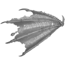 Warhammer AoS/40K Bitz: Chaos - Dämonenprinz - Torso F1b - Flügelhälfte, Links