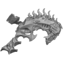 Warhammer AoS/40K Bitz: Chaos - Dämonenprinz - Torso H1c - Rückenmodul, Rechts