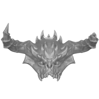Warhammer AoS/40K Bitz: Chaos - Dämonenprinz - Kopf A1a - Oberseite