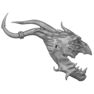 Warhammer AoS/40K Bitz: Chaos - Daemon Prince - Head C1b - Tzeentch, Right