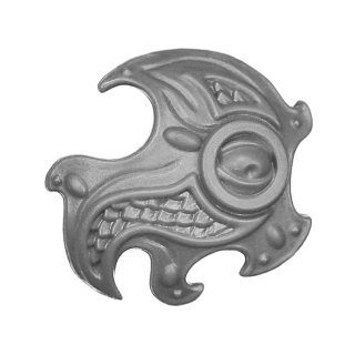 Warhammer AoS/40K Bitz: Chaos - Daemon Prince - Torso E3b - Accessory, Schoulder Pad, Tzeentch