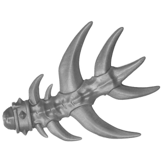 Warhammer AoS/40K Bitz: Chaos - Dämonenprinz - Torso A7f - Schwanzspitze, Khorne