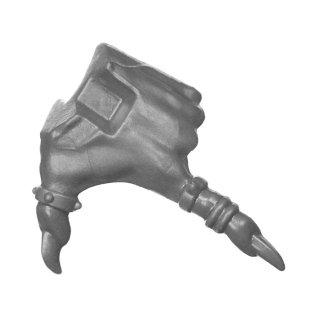 Warhammer AoS/40K Bitz: Chaos - Daemon Prince - Torso D4a - Hand, Upper Part, Left