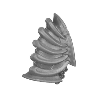 Warhammer 40K Bitz: Chaos Space Marines - Master of Executions - Torso A1d - Shoulder Pad