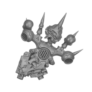 Warhammer 40K Bitz: Chaos Space Marines - Master of Executions - Torso A3a - Backpack