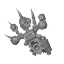 Warhammer 40K Bitz: Chaos Space Marines - Master of Executions - Torso A3a - Backpack