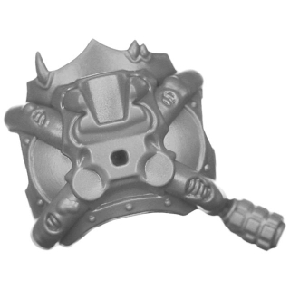 Warhammer 40K Bitz: Chaos Space Marines - Chaos Lord with Jump Pack - Torso A3b - Back