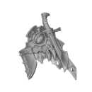 Warhammer 40K Bitz: Chaos Space Marines - Chaos Lord with Jump Pack - Torso A2c - Lendenschurz