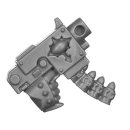 Warhammer 40K Bitz: Chaos Space Marines - Chaos Lord with Jump Pack - Torso C1b - Boltpistole, Rechts