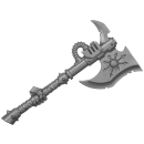 Warhammer 40K Bitz: Chaos Space Marines - Chaos Lord with Jump Pack - Torso C2b - Accursed Weapon, Left