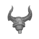 Warhammer 40K Bitz: Chaos Space Marines - Chaos Lord with Jump Pack - Torso A5a - Kopf