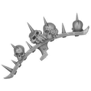 Warhammer 40K Bitz: Chaos Space Marines - Chaos Lord with Jump Pack - Torso B2a - Trophäensammlung, Rechts