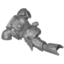 Warhammer 40K Bitz: Red Corsairs - Huron Blackheart - Torso A1a - Huron, Body+Leg