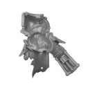 Warhammer 40K Bitz: Red Corsairs - Huron Blackheart - Torso A1b - Huron, Front+Leg