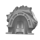 Warhammer 40K Bitz: Red Corsairs - Huron Blackheart - Torso A3c - Shoulder Pad, Right