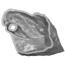Warhammer 40K Bitz: Red Corsairs - Huron Blackheart - Torso A1e - Huron, base, Rock