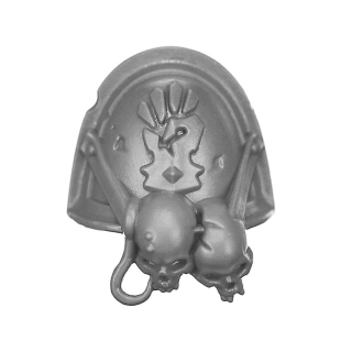 Warhammer 40K Bitz: Red Corsairs - Huron Blackheart - Torso B2d - Katar Garrix, Shoulder Pad, Left
