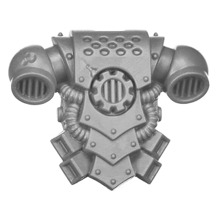 Warhammer 40K Bitz: Red Corsairs - Huron Blackheart - Torso B2e - Katar Garrix, Backpack