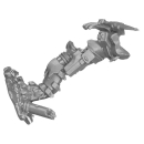 Warhammer 40K Bitz: Red Corsairs - Huron Blackheart - Torso C1a - Enforcer, Body, Left