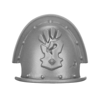 Warhammer 40K Bitz: Red Corsairs - Huron Blackheart - Torso D5c - Garreon, Shoulder Pad, Right