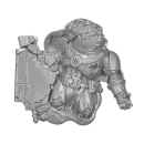 Warhammer 40K Bitz: Red Corsairs - Huron Blackheart - Torso D2a - Garreon, Leichnam, Körper