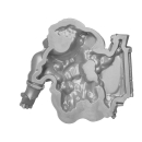 Warhammer 40K Bitz: Red Corsairs - Huron Blackheart - Torso D2a - Garreon, Leichnam, Körper