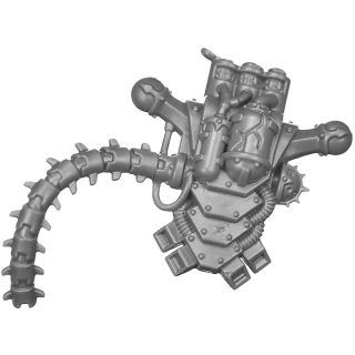 Warhammer 40K Bitz: Red Corsairs - Huron Blackheart - Torso D6a - Garreon, Rückenmodul