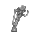 Warhammer 40K Bitz: Red Corsairs - Huron Blackheart - Torso E3a - Captain Sargotta, Leg, Bionic, Right