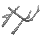 Warhammer 40K Bitz: Red Corsairs - Huron Blackheart - Torso E1e - Mizzenwale Dais, Railing, Left