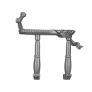 Warhammer 40K Bitz: Red Corsairs - Huron Blackheart - Torso E1c - Mizzenwale Dais, Railing, Right
