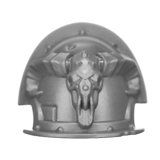 Warhammer 40K Bitz: Red Corsairs - Huron Blackheart - Torso F4a - Garlon Souleater, Shoulder Pad, Right