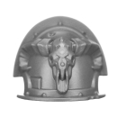Warhammer 40K Bitz: Red Corsairs - Huron Blackheart - Torso F4a - Garlon Souleater, Shoulder Pad, Right