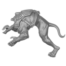 Warhammer 40K Bitz: Red Corsairs - Huron Blackheart - Torso G1b - Plunder, Left