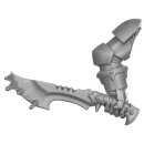 Warhammer 40K Bitz: Chaos Space Marines - Night Lords Nemesis Claw - Waffe B - Messer, Links