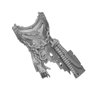 Warhammer 40K Bitz: Chaos Space Marines - Night Lords Nemesis Claw - Torso A - Front