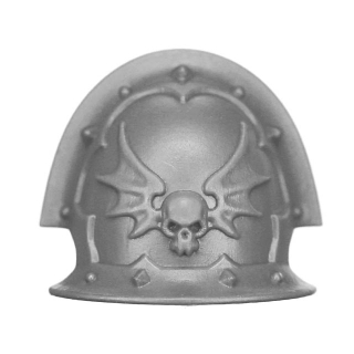 Warhammer 40K Bitz: Chaos Space Marines - Night Lords Nemesis Claw - Shoulder Pad H