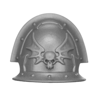 Warhammer 40K Bitz: Chaos Space Marines - Night Lords Nemesis Claw - Schulterpanzer O