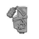 Warhammer 40K Bitz: Red Corsairs - Raiders - Torso A3a - Champion, Holster