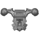 Warhammer 40K Bitz: Red Corsairs - Raiders - Torso A3e - Champion, Rückenmodul
