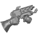 Warhammer 40K Bitz: Red Corsairs - Raiders - Torso A4b - Champion, Flammenpistole, Rechts