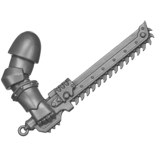 Warhammer 40K Bitz: Red Corsairs - Raiders - Torso B6a - Kettenschwert, Rechts