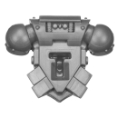 Warhammer 40K Bitz: Red Corsairs - Raiders - Torso C3a - Backpack