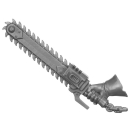 Warhammer 40K Bitz: Red Corsairs - Raiders - Torso C4b - Chainsword, Right