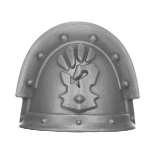 Warhammer 40K Bitz: Red Corsairs - Raiders - Shoulder Pad A1c