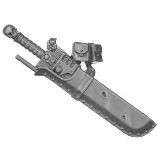 Warhammer 40K Bitz: Red Corsairs - Raiders - Torso E4b - Accessoire, Chainsword