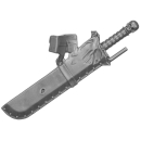 Warhammer 40K Bitz: Red Corsairs - Raiders - Torso E4b - Accessoire, Chainsword