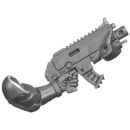 Warhammer 40K Bitz: Red Corsairs - Raiders - Torso E5b - Boltgun, Left