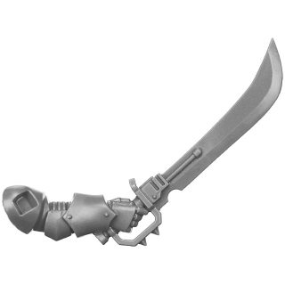 Warhammer 40K Bitz: Red Corsairs - Reave-Captain - Torso A5b - Energieschwert, Rechts