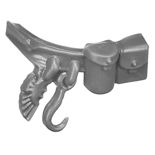 Warhammer 40K Bitz: Red Corsairs - Reave-Captain - Torso A2c - Chest Strap